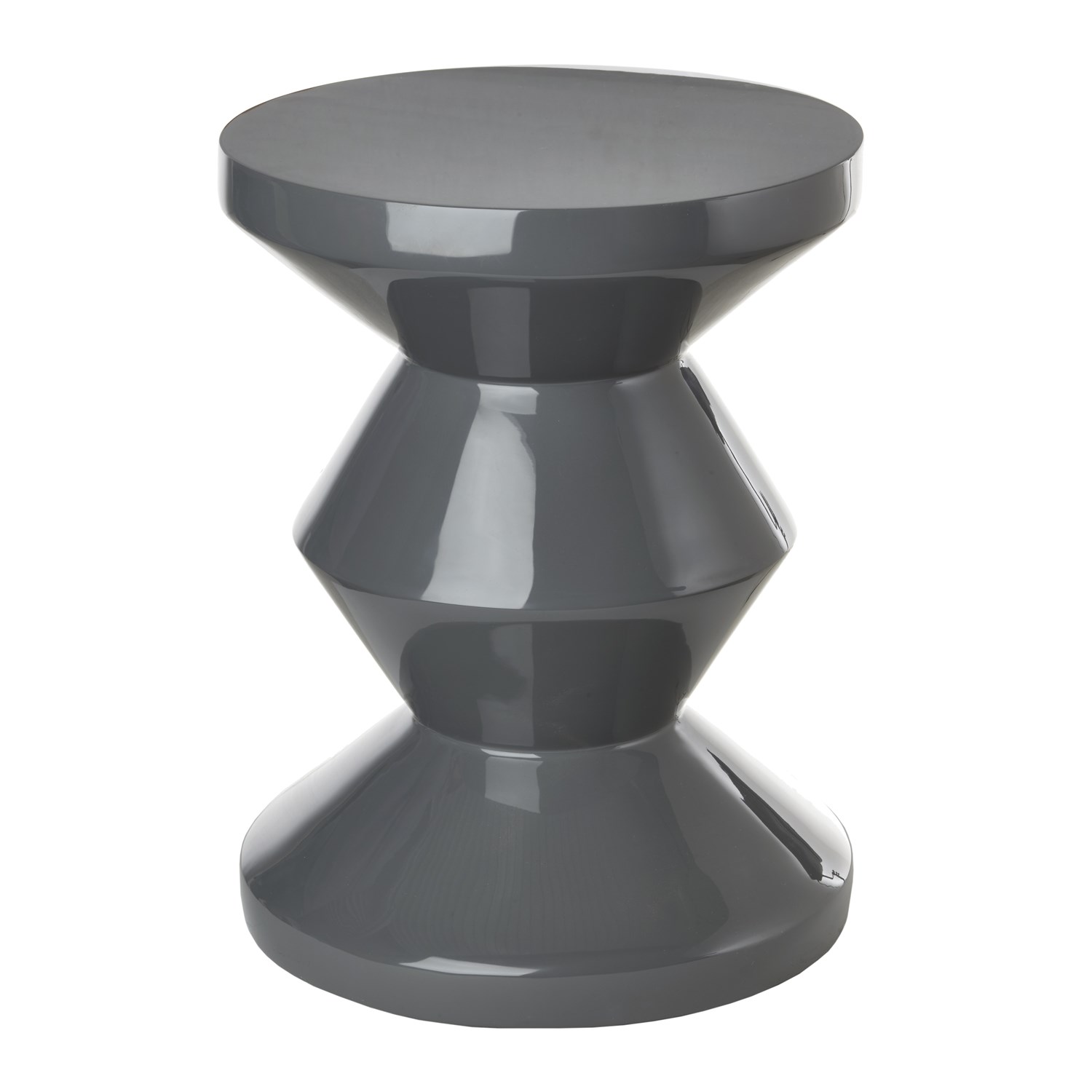 Приставной столик Pols Potten Zig Zag grey