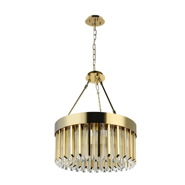 Люстра подвесная Lumien Hall KARRE LH3056/9P-GDCG