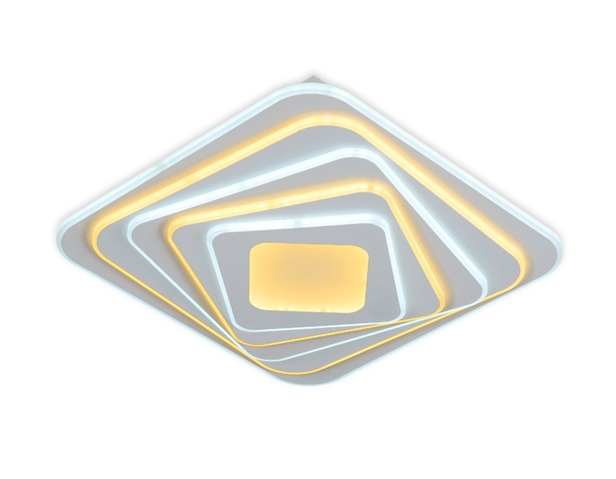Потолочная светодиодная люстра с ПДУ Ambrella light Acrylica FA816