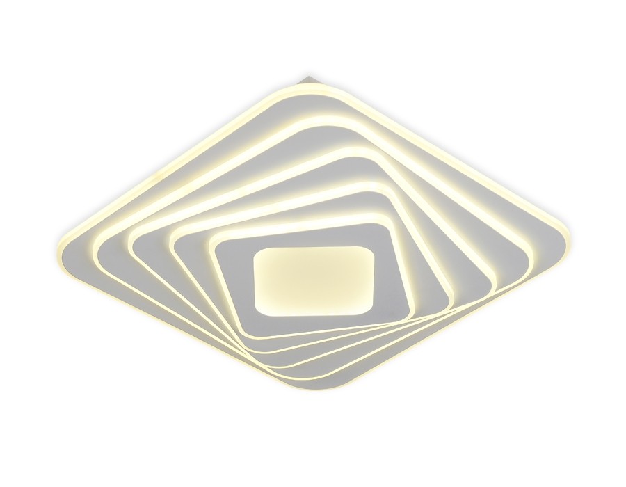 Потолочная светодиодная люстра с ПДУ Ambrella light Acrylica FA816