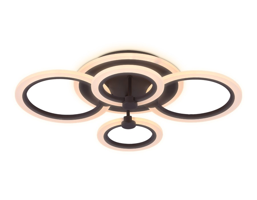 Потолочная светодиодная люстра с пультом д/у Ambrella light Acrylica FA526