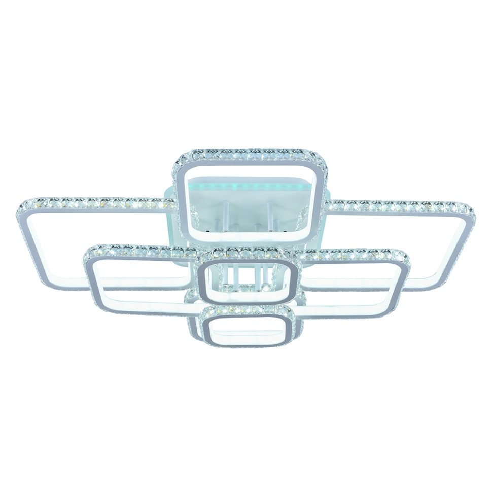 Светодиодная диммируемая люстра с ПДУ Profit Light 8088/8 WHT