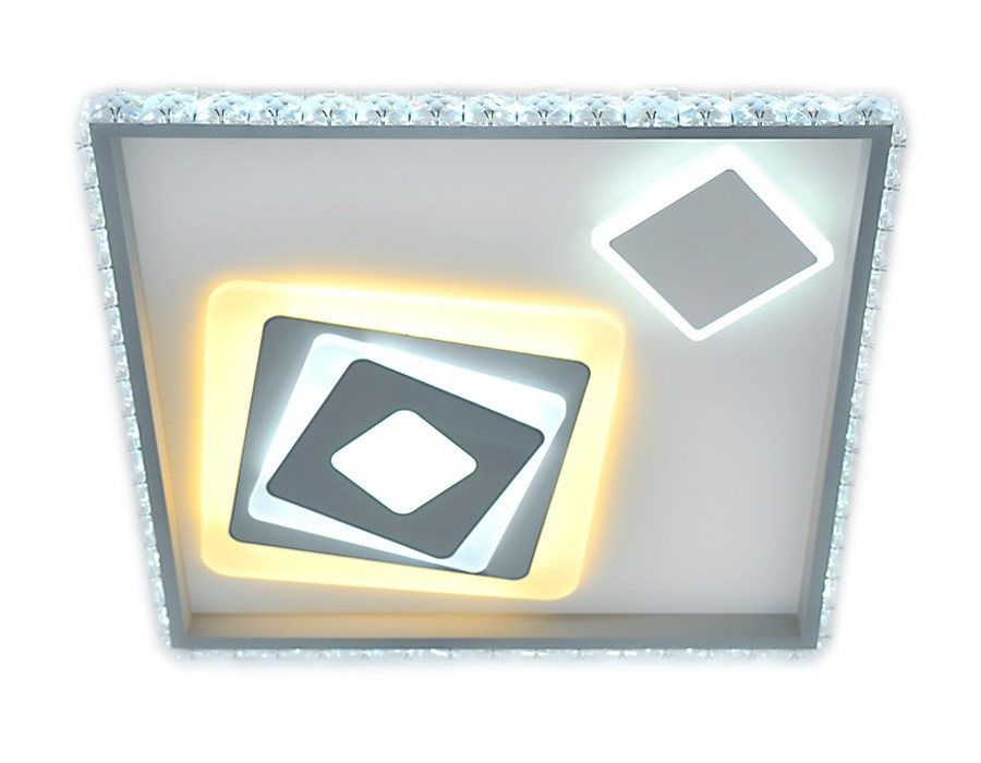 Потолочная светодиодная люстра с ПДУ Ambrella light Acrylica FA248