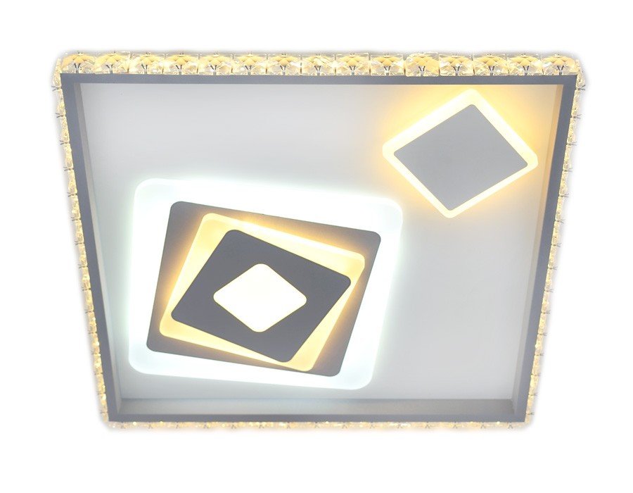 Потолочная светодиодная люстра с ПДУ Ambrella light Acrylica FA248