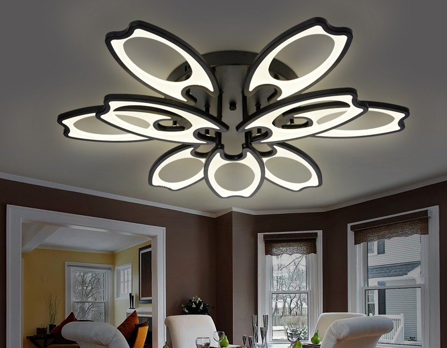 Потолочная светодиодная люстра с ПДУ (Радио 2.4G) Ambrella light Original FA581 (00-00003367)