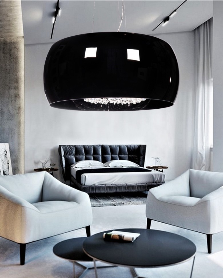 LDP 7018-500 BK Подвесная люстра Lumina Deco Disposa