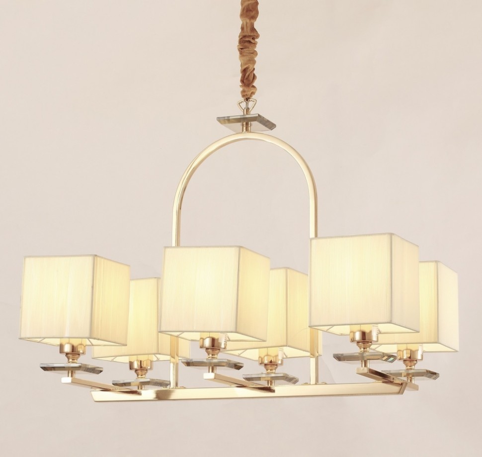 LDP 17100-6 GD Подвесная люстра Lumina Deco Liniano