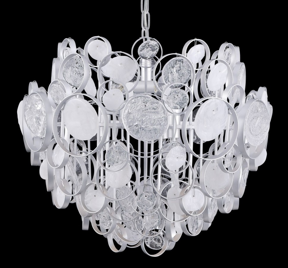 DESEO SP6 D460 SILVER Подвесная люстра Crystal Lux DESEO