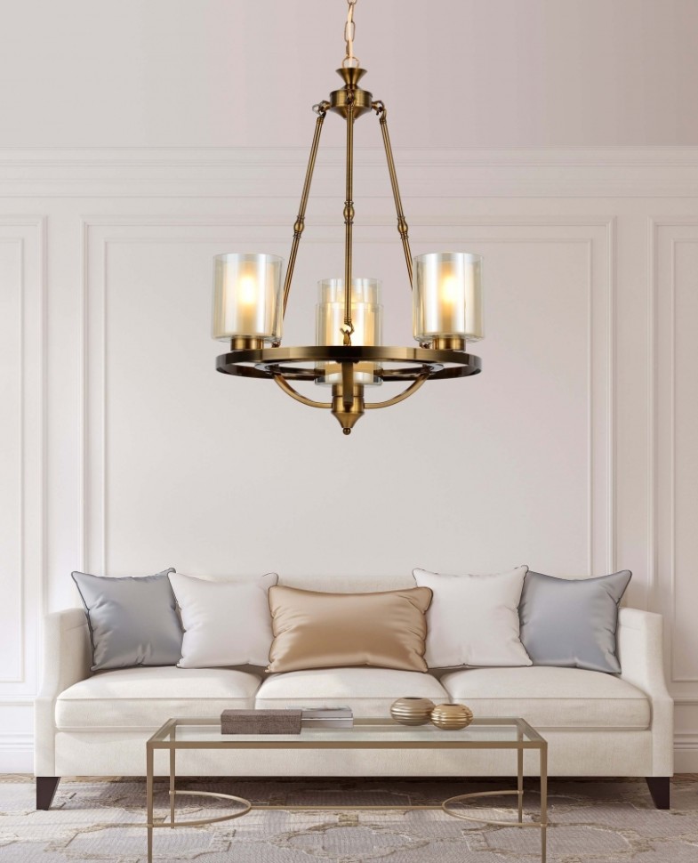 LDP 1220-4 MD Подвесная люстра Lumina Deco Santini