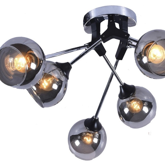 Люстра потолочная Seven Fires Ширли SF3308/6C-MBK-CR