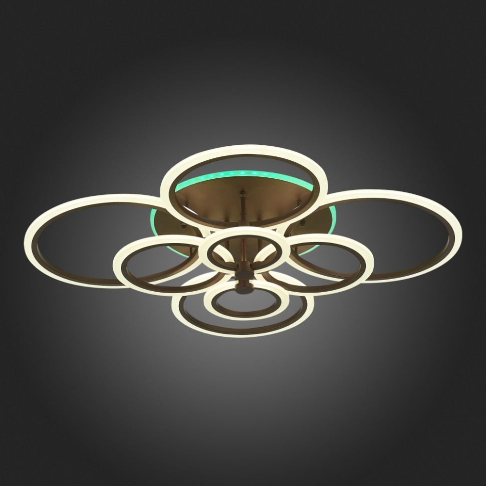 Потолочная светодиодная люстра с пультом Evoled CERINA SLE500572-08RGB