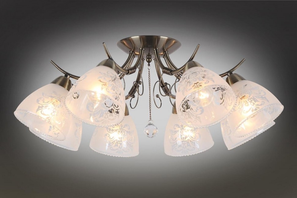 OML-53807-08 Потолочная люстра Omnilux Casagliana
