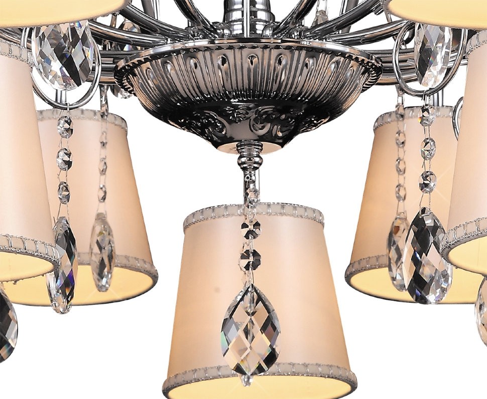 1009/15C-CR Люстра потолочная Lumien Hall Августа