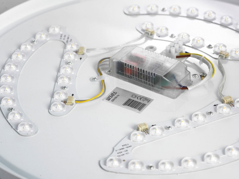 Люстра потолочная светодиодная с пультом ДУ Lussole Lgo Moonlight LSP-8313