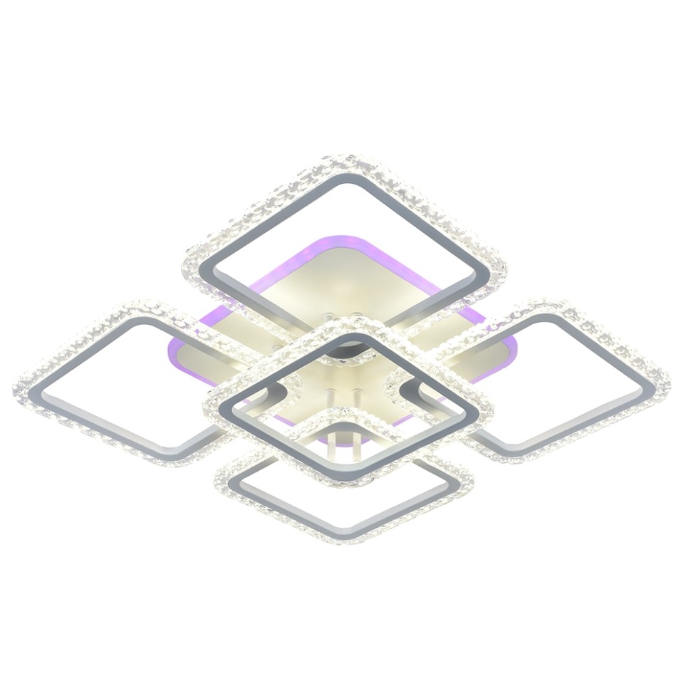 Светодиодная диммируемая люстра с ПДУ Profit Light 8029/4+1 WHT