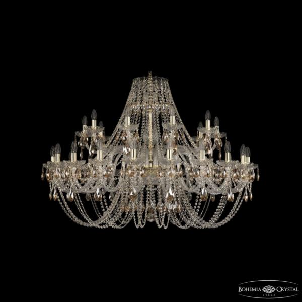 Люстра подвесная Bohemia Ivele Crystal 1406/20+10/460 G K721