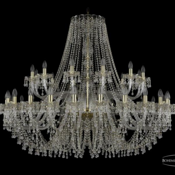 1410/24+12/530/G/V0300 Подвесная люстра Bohemia Ivele Crystal