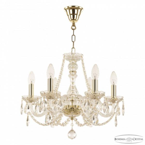 Люстра хрустальная 101/6/165 G Bohemia Ivele Crystal