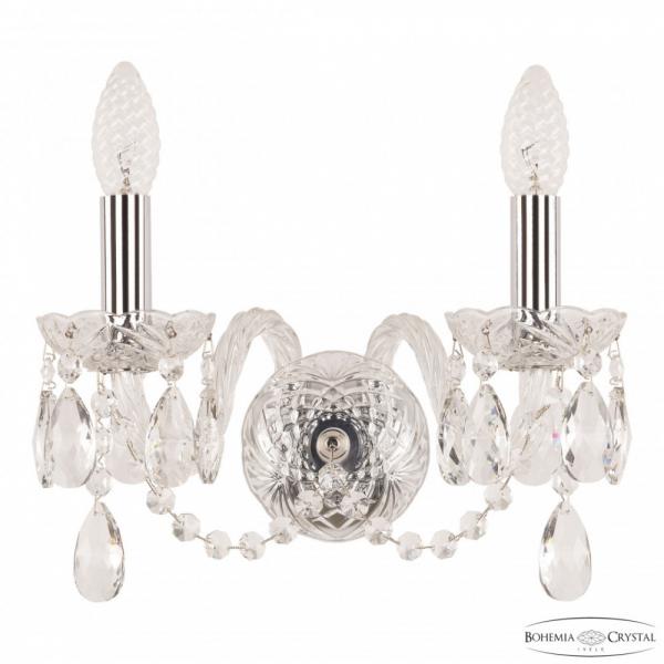 Бра хрустальные 101B/2/141 Ni Bohemia Ivele Crystal