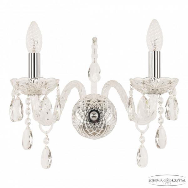 Бра хрустальные 105B/2/165 Ni Bohemia Ivele Crystal