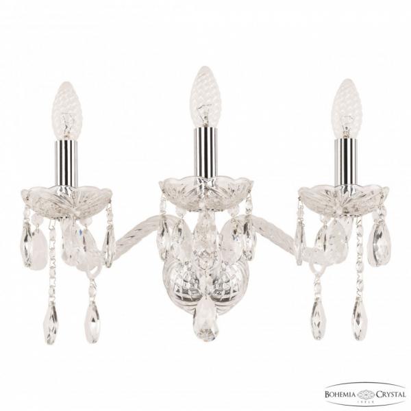 Бра хрустальные 107B/3/165 Ni Bohemia Ivele Crystal