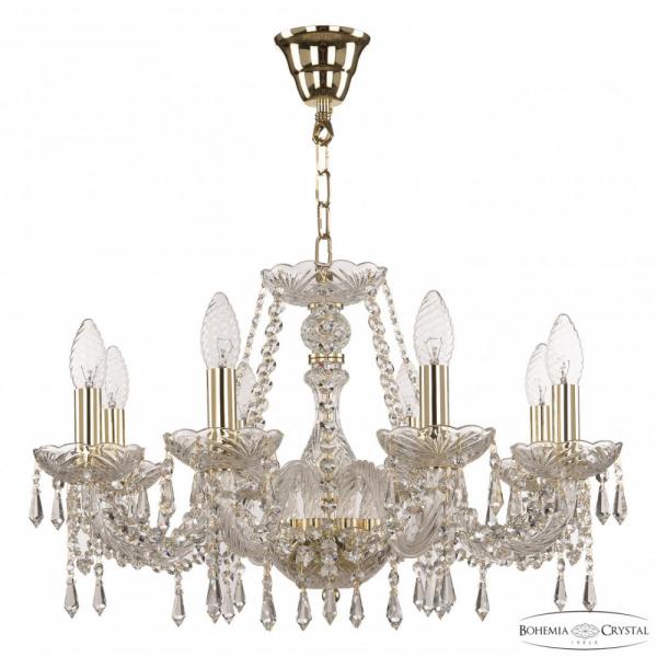 Люстра хрустальная 104/8/195 G Bohemia Ivele Crystal