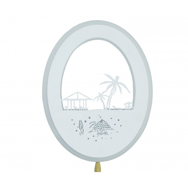 Бра Пальма Kink Light 074110,26 синяя подсветка