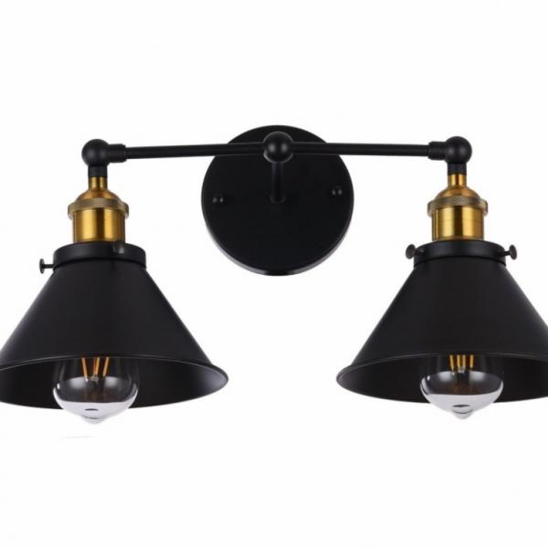 Бра Lumina Deco Gubi Duo LDW B018-2 BK