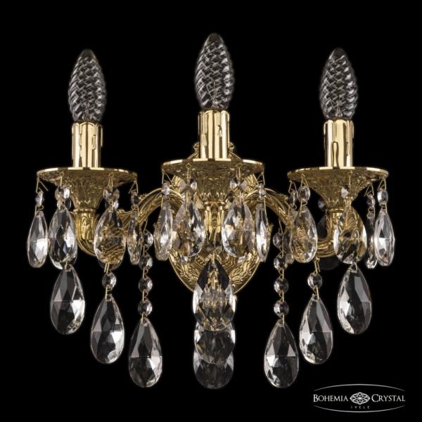 Бра Bohemia Ivele Crystal 7102B11/3/125 B G