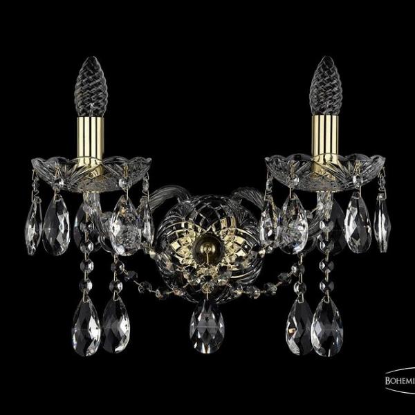 1413B/2/165/XL/G Бра Bohemia Ivele Crystal