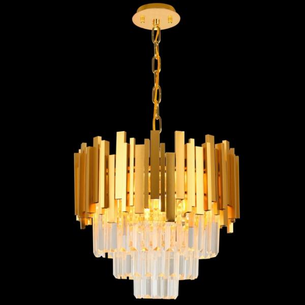 Подвесной светильник Diamonds Natali Kovaltseva VERTIGO 81440/6C GOLD