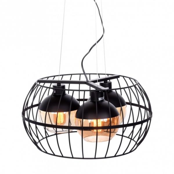 LDP 11765-3 BK Подвесная люстра Lumina Deco Optis