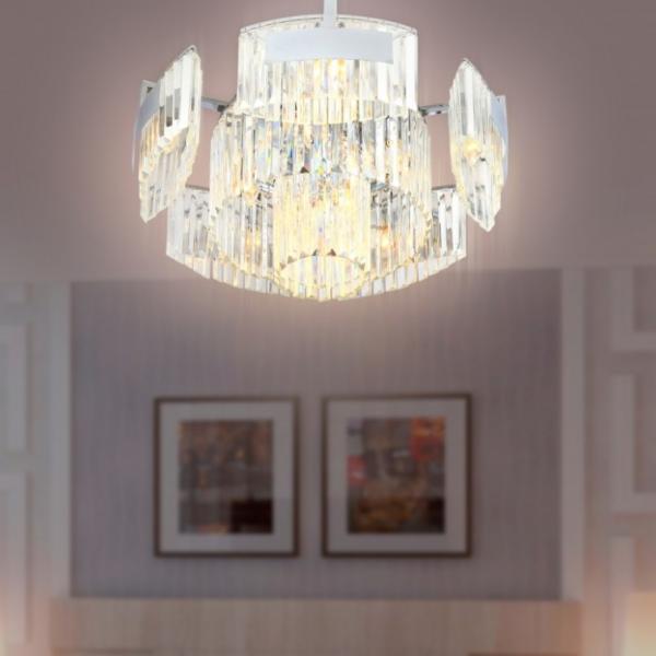 Потолочная люстра Ambrella light TR5092/10 CH/CL