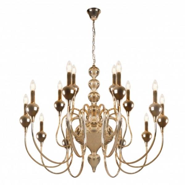 Подвесная люстра iLamp Lady 88003-10+5 GD