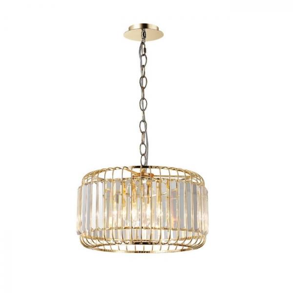 Люстра подвесная Lumien Hall LH0047/5P-GD-CL Viviana