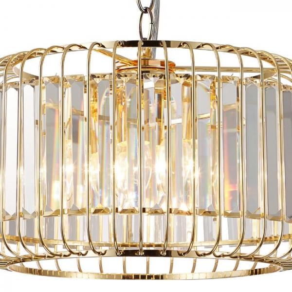 Люстра подвесная Lumien Hall LH0047/5P-GD-CL Viviana