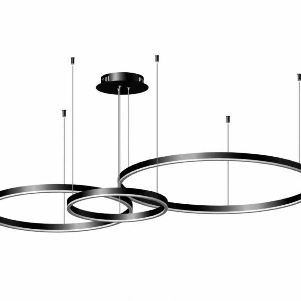 Подвесная светодиодная люстра Kink Light Тор 08223,19PA(3000К)