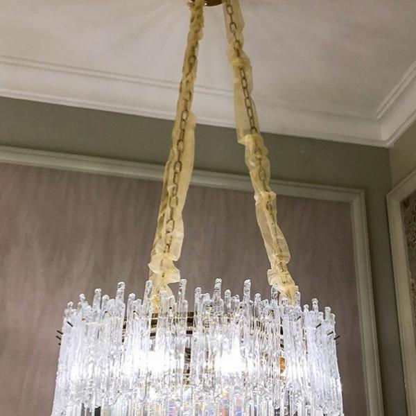 L05010 Хрустальная подвесная люстра L'Arte Luce Luxury Glacier