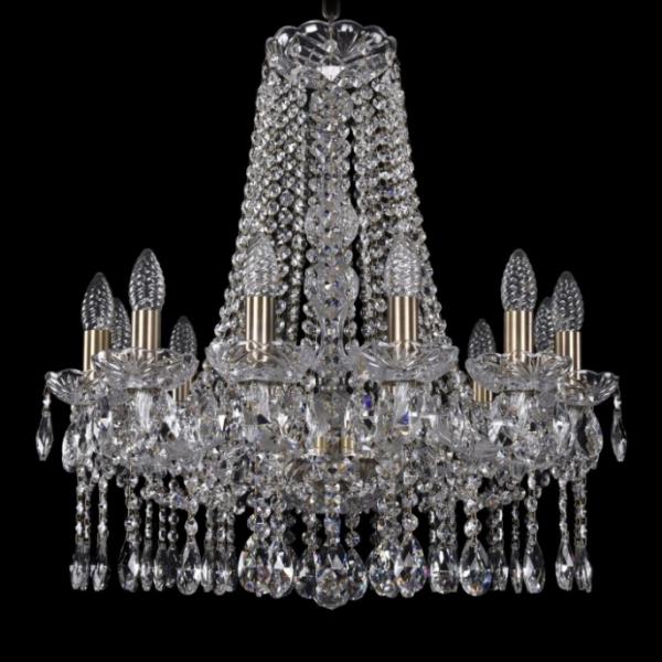 1413/12/200/h-60/Pa Подвесная люстра Bohemia Ivele Crystal