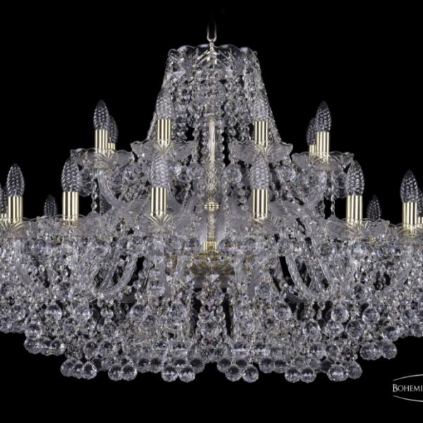 1409/16+8/360/G Подвесная люстра Bohemia Ivele Crystal