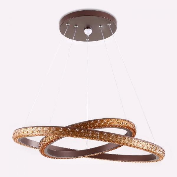Подвесная светодиодная люстра с ПДУ Ambrella light Crystal FF11