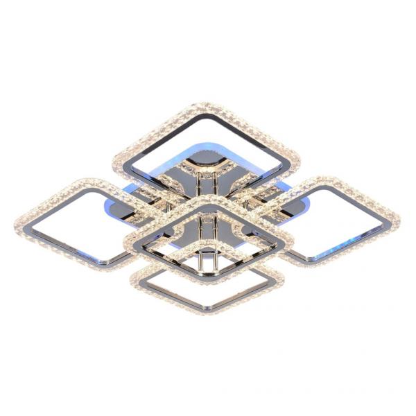 Светодиодная диммируемая люстра с ПДУ Profit Light 8029/4+1 CHR