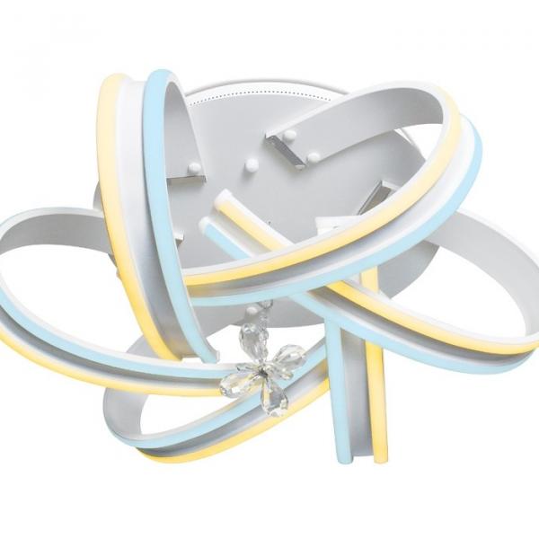 FL131/6 WH Потолочная светодиодная люстра с пультом (радио 2.4) Ambrella light