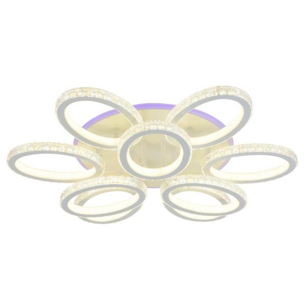 Светодиодная диммируемая люстра с ПДУ Profit Light 8033/6+3 WHT