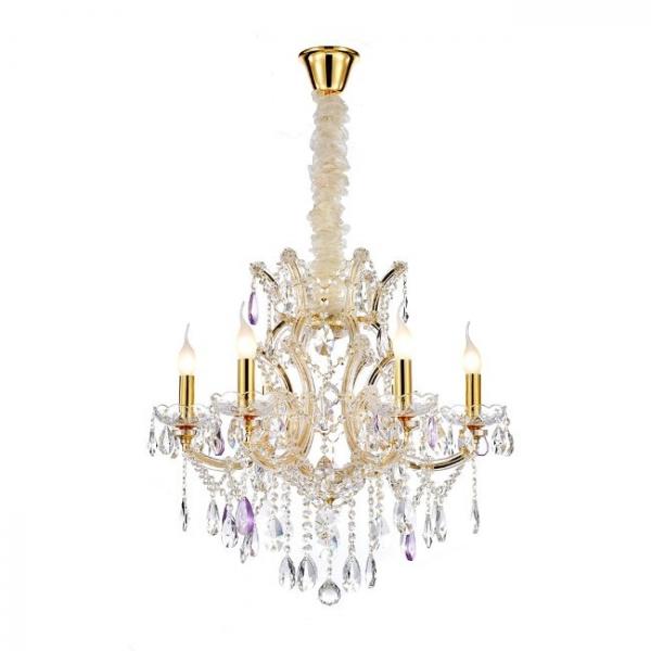 Подвесная люстра Lumien Hall Violet LH0010/6P-SGD-PP