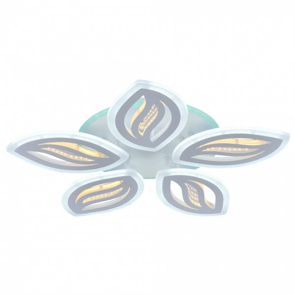 Светодиодная диммируемая люстра с ПДУ Profit Light 8090/5 WHT
