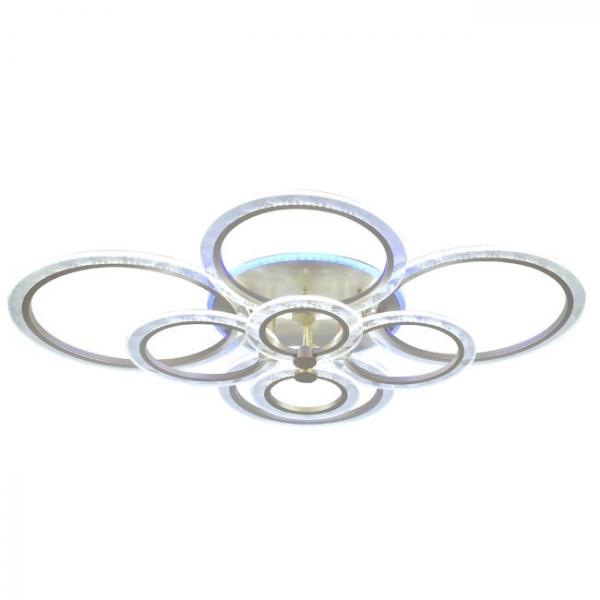 Светодиодная диммируемая люстра с пультом ДУ Seven Fires Odeon SF7052/9C-SGD-RGB