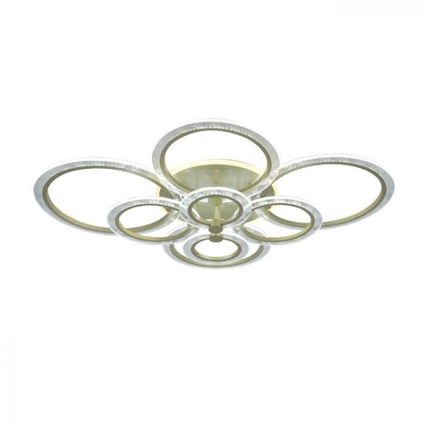 Светодиодная диммируемая люстра с пультом ДУ Seven Fires Odeon SF7052/9C-SGD-BL