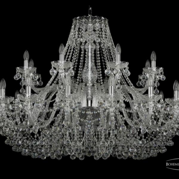 1409/16+8/460/Ni Подвесная люстра Bohemia Ivele Crystal