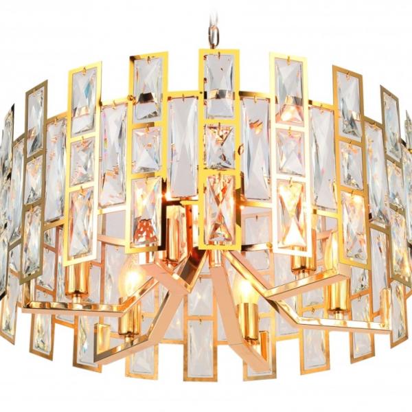 Подвесная люстра Ambrella light TR5061/6 GD/CL